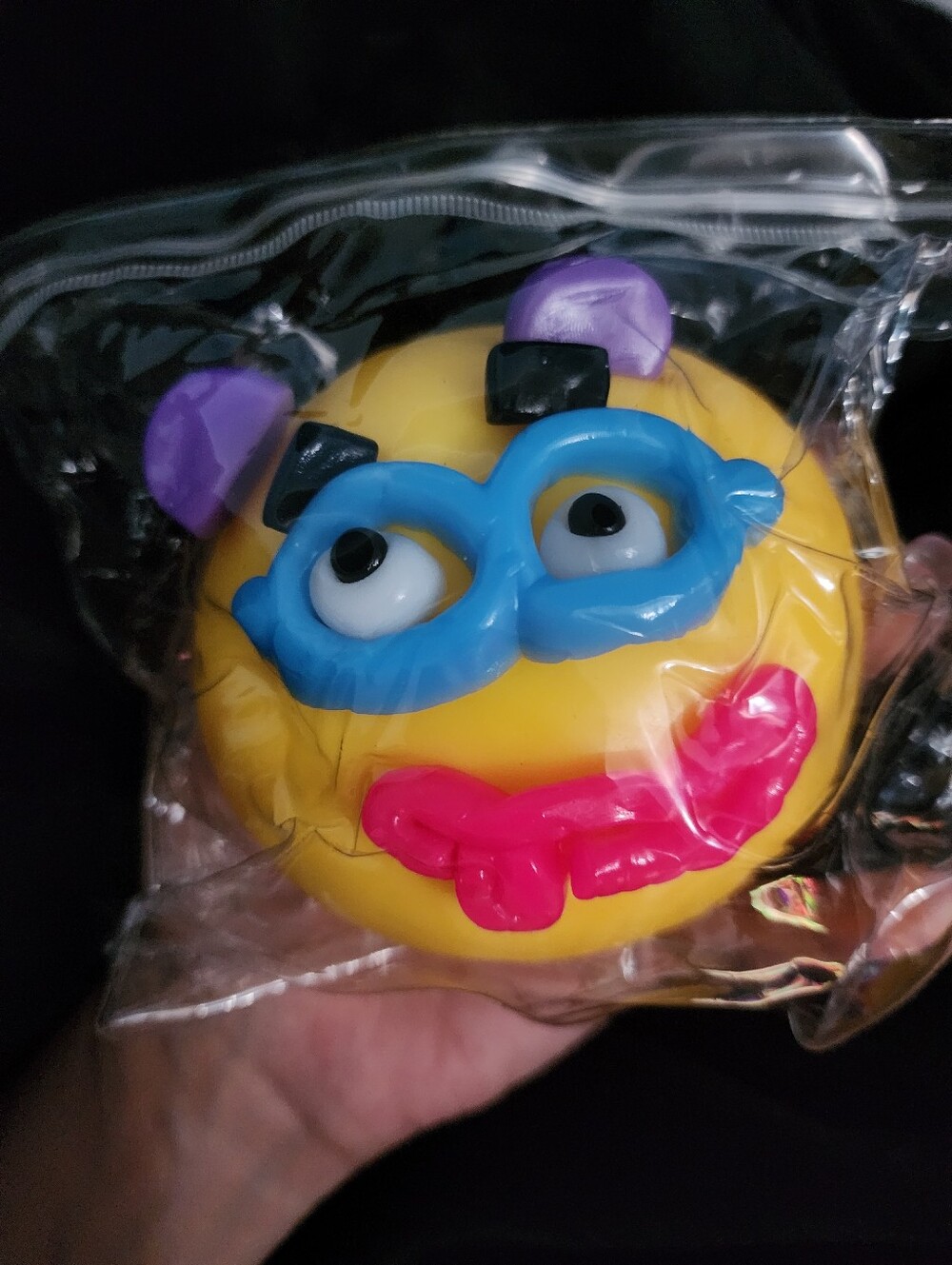 Squishy Ball With Face